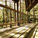 Treehouse, Lynne Knowlton, reclaimed materials, barn wood, recycled materials, upcycled materials, tree house