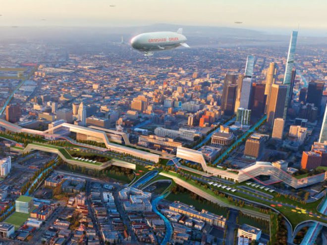 Grimshaw, Gruen, LA, Union Station, Union Station Master Plan, train station, high speed rail, green transportation