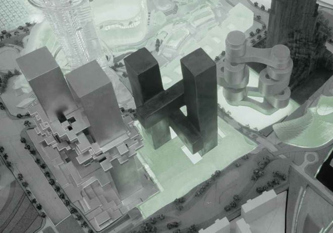 Velo Towers, Asymptote Architecture, Seoul, Yongsan Business District, South Korea