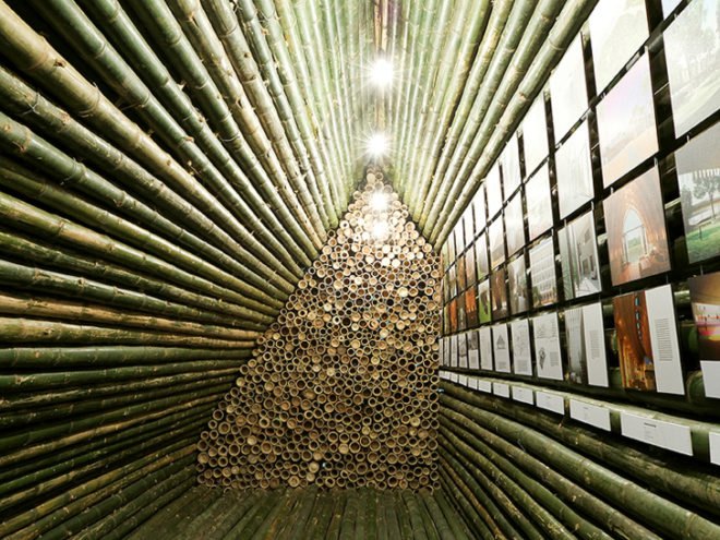 green design, eco design, sustainable design, Vo Trong Nghia, bamboo architecture, Vietnamese architecture, sustainable architecture, Bamboobooth