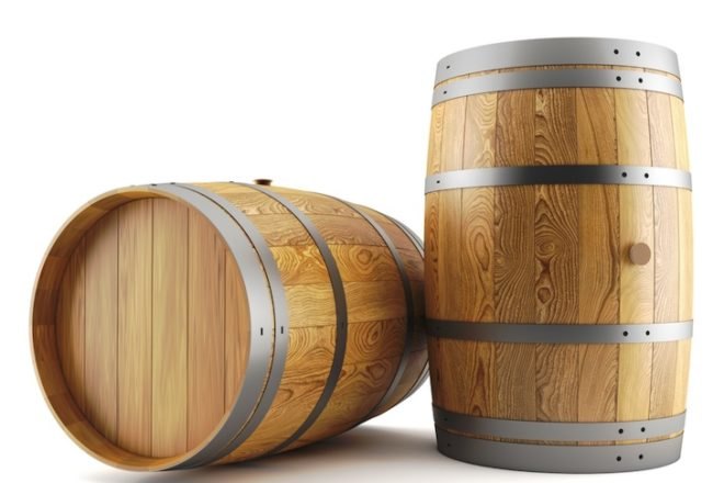 Wooden barrels
