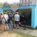bike and roll, bike nyc, bike and roll nyc, bike and roll shipping container, shipping container kiosk, container architecture, shipping container architecture, eco architecture, green design, shipping container, shipping container architecture, eco design, sustainable design, governors island bike share, biking on governors island, green nyc, biking nyc