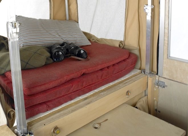 Kevin Cyr, Camper Kart, social design, tiny home, recycled materials, green design, sustainable design, eco-design, shopping cart, nomadic life, mobile home, portable home