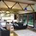 Crosson, Clarke and Carnachan, Great Barrier House, solar-powered, renewable energy, sustainable materials, green design, sustainable design, eco-design, water conservation, daylighting, New Zealand, Great Barrier Island, Low E Glass, timber,