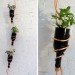 free green, diy herb garden, ben uyeda, recycled wine bottle herb garden, green design, sustainable design, green interiors, green gardening, urban gardening, container garden, sustainable interiors, recycled materials