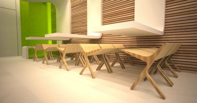 It!me, Poland, Dream Park, Ochaby, fast food, recycled materials, biodegradable materials, PET, recyclable materials, Joanna Pszczółka, green design, sustainable design, eco-design, green materials, timber, prefabricated design, Łukasz Brandys