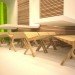 It!me, Poland, Dream Park, Ochaby, fast food, recycled materials, biodegradable materials, PET, recyclable materials, Joanna Pszczółka, green design, sustainable design, eco-design, green materials, timber, prefabricated design, Łukasz Brandys