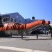 Studio Pacific, Kumutoto toilets, Wellington, New Zealand, public toilets, urban design, sustainable design, natural ventilation, sea monsters, earthquakes, green design, eco-design