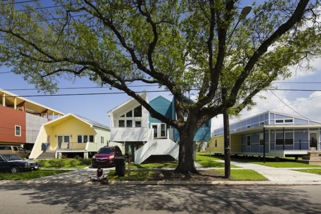 James Ewing Photography, OTTO Archive, Brad Pitt, Make it Right Foundation, NOLA, New Orleans, Lower 9th Ward, LEED, USGBC, green building, sustainable design, eco-design, green design, architecture, urban, humanitarian design