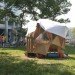 green design, eco design, sustainable design, mary Mattingly, Coleman Oval Park, Modular living. Flock House, River to River Festival, Lower Manhattan Cultural Council