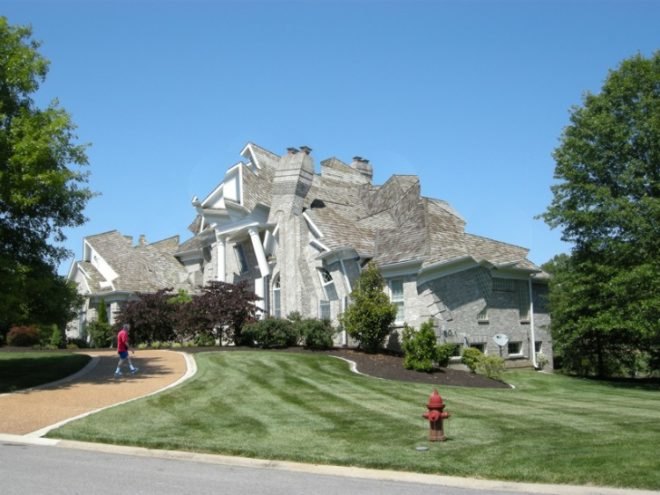 michael jantzen, deconstructing the houses, photo series, suburbia, photography, green design, sustainable design