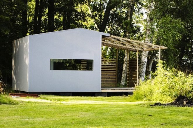 Jonas Wagell, Mini House, Prefab, prefabricated design, modular design, tiny home, green design, sustainable design, eco-design, solar power, clean tech, solar kit, flat packed
