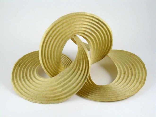 Martin and Erik Demaine, origami art, computational origami, paper artwork, folded paper, paper art, MOMA