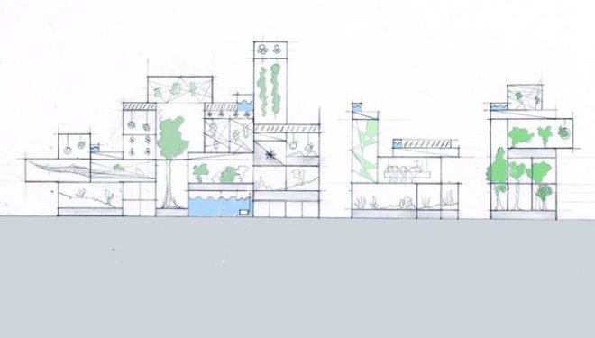 plant-in-city, med44, sound installation, urban planting, garden installation, terrariums, sustainabel art, green design, eco-artwork, nature artwork