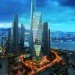 chilled beam, building louvers,SOM Seoul, Seoul green building, high rise triple pane windows,