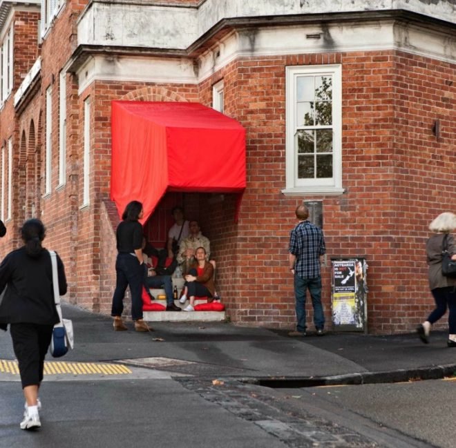 oh.no.sumo., stairway cinema, green design, sustainable architecture, temporary cinema, pop-up spaces, experimental architecture