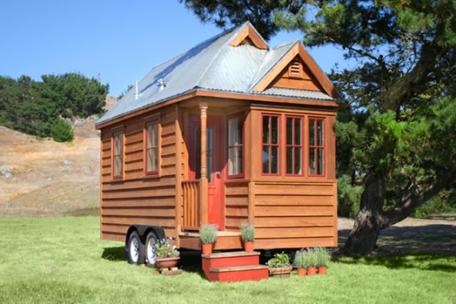 Tiny homes, tiny house, tiny architecture, micro houses, micro architecture, portable homes, Janice Kenney, small house movement, The Mobile Kermitage, Tumbleweed Tiny House Company
