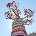 pirate technics, under the baobab, tree installation, tree art textile installation, colorful art, public art, southbank center, sustainable artwork, green art, London artwork