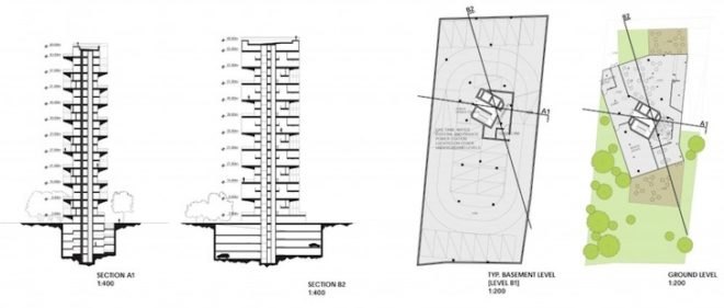 LYCS Architecture, Lima, Peru, Writhing Tower, green design, sustainable design, eco-design, urban green space, Pacific Ocean, garden, residential tower, urban planning, population growth