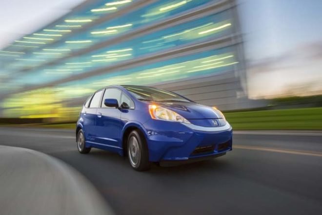 Honda, Honda Fit, Honda Fit EV, Honda electric car, electric car, green transportation, Nissan LEAF, lithium-ion, Ford Focus Electric, green car