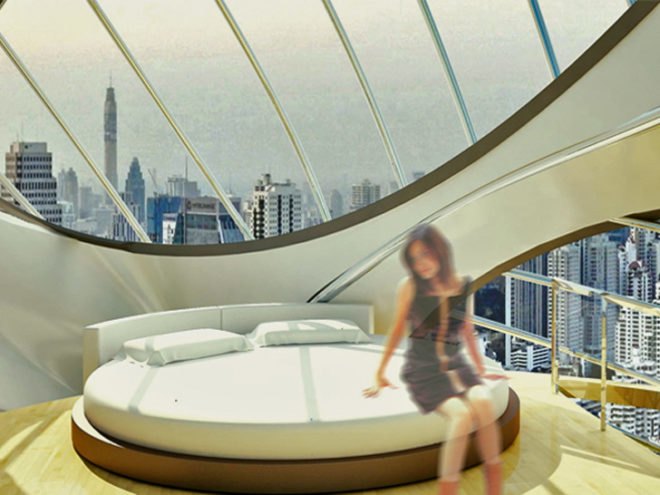 Achawin Laohavichairat, Montakan Manosong, and Peerapon Karunwiwat, parasitic structure, urban design, clean tech, waste water, zero energy, Thailand, bangkok, green design, sustainable design, eco design, waste water, recycled water, energy