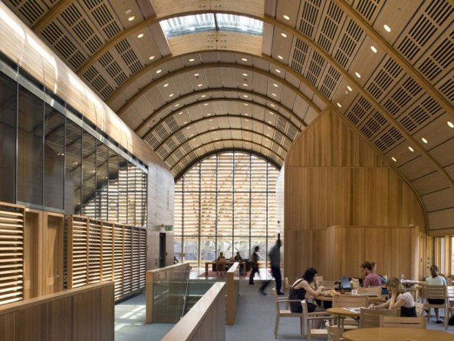 Kroon Hall, Yale University, Yale School of Forestry and Environmental Studies, Sustainable Building, Solar Power, Green Technology, Energy Efficiency, Hopkins, Arup, Centrebrook, Green Building