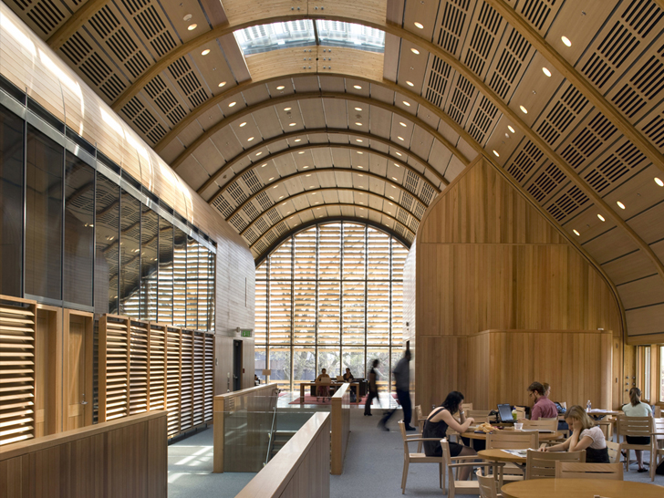 Kroon Hall, Yale University, Yale School of Forestry and Environmental Studies, Sustainable Building, Solar Power, Green Technology, Energy Efficiency, Hopkins, Arup, Centrebrook, Green Building