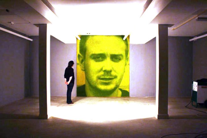 Ackroyd & Harvey, grass photograph, Heather Ackroyd, Dan Harvey, grass art, Face to Face
