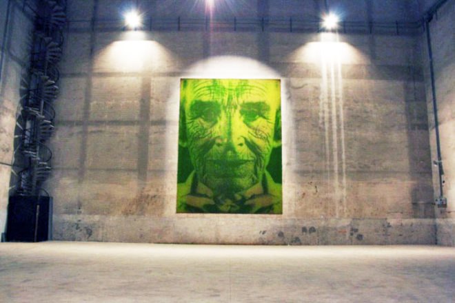 Ackroyd & Harvey, grass photograph, Heather Ackroyd, Dan Harvey, grass art, Face to Face