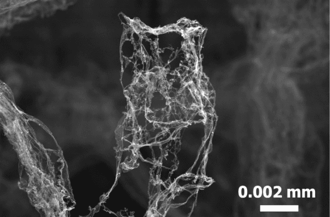 lightest material in the world, lightest material in the world, aerographite, university of kiel, Hamburg University of Technology, carbon nanotubes, carbon network, lithium ion batteries,