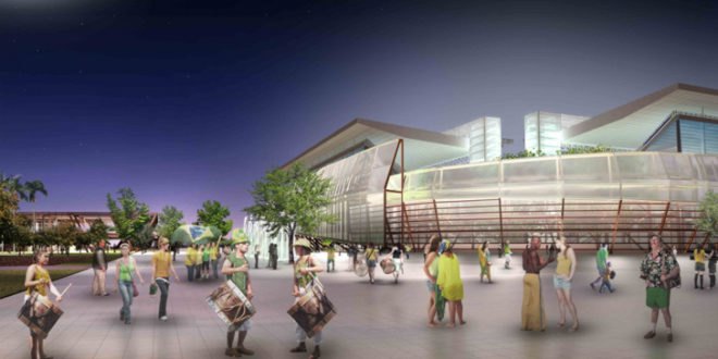Arena Cuiabá, GCP Arquitetos, green stadium, sport architecture