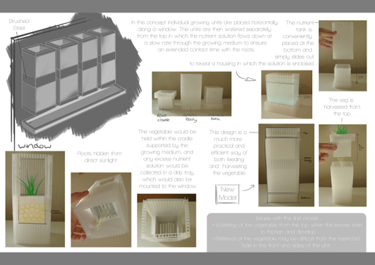 Auxano Hydroponic Vegetable and Herb Grower, green design, eco-friendly product