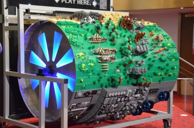barrel organ, builders of sound, lego organ, LEGOs, Serviceplan, star wars, star wars 3d, star wars theme