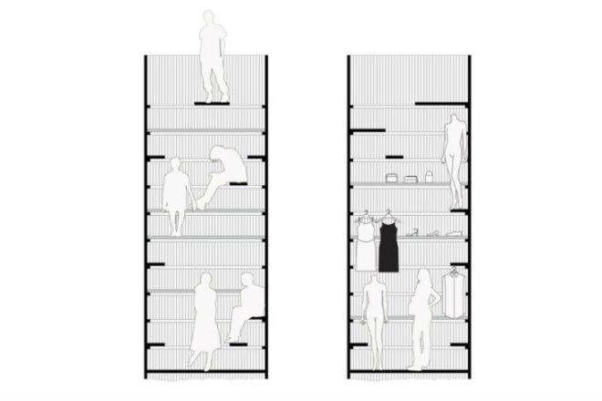 Bergen Safe House, wooden structure, temporary pavilion, fire proof, charred exterior, norway