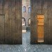 Bergen Safe House, wooden structure, temporary pavilion, fire proof, charred exterior, norway
