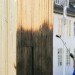 Bergen Safe House, wooden structure, temporary pavilion, fire proof, charred exterior, norway
