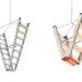 Bertjan Pot, Stairway to Heaven, recycled chandelier, DHPH, Design Academy Eindhoven, Frame-Moooi Award, safety-ladder, Art, Green Lighting, energy efficiency, Recycled Materials,