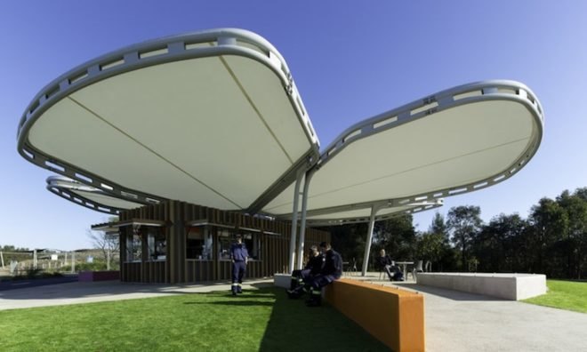 JMD Design, Sydney, Australia, Blaxland Riverside Park, green design, reclaimed space, eco-design, sustainable design, outdoor design, Australia, landform, treehouse, climbing net, wormhole, nature
