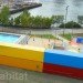 brooklyn bridge park pop up pool, pop up pool, brooklyn park pop up pool, brooklyn bridge park, brooklyn park pop up pool, brooklyn pool, brooklyn bridge pool, shipping container pool, brooklyn beach, green design, eco design, sustainable design, shipping container beach