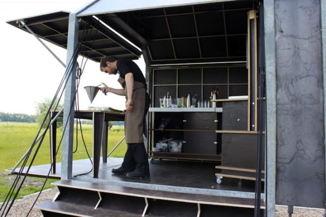 Studio Elmo Vermijs, Buijtenkeuken, The Netherlands, green design, sustainable design, eco-design, mobile design, Dutch, outdoor kitchen, mobile kitchen