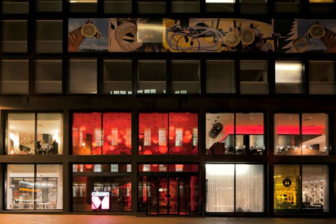 CitizenM Hotel, Glasgow, London, Concrete Architectural Associates, prefab hotel, modular hotel, prefab, eco hotel