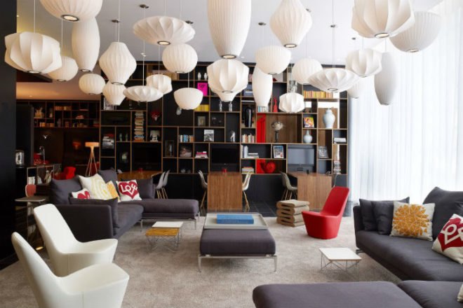 CitizenM Hotel, Glasgow, London, Concrete Architectural Associates, prefab hotel, modular hotel, prefab, eco hotel