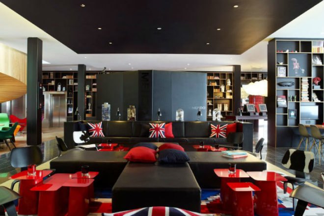 CitizenM Hotel, Glasgow, London, Concrete Architectural Associates, prefab hotel, modular hotel, prefab, eco hotel