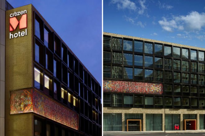 CitizenM Hotel, Glasgow, London, Concrete Architectural Associates, prefab hotel, modular hotel, prefab, eco hotel