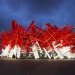 red LED, white LED, pavilion light show, LED beatbox, Olympic Beatbox, pavilion beatbox, Pernilla and Asif pavilion, Pernilla and Asif Olympic Beatbox