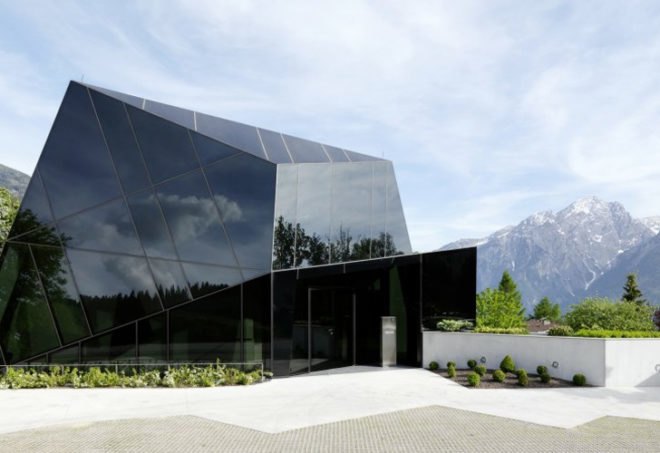 Austrian retreat center, MHM architects, Iselsberg Conference center, Glass facade, daylighting