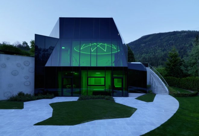 Austrian retreat center, MHM architects, Iselsberg Conference center, Glass facade, daylighting