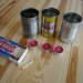 DIY, summer, craft, recycled, tin can, lantern, punched, votive, how-to