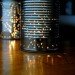 DIY, summer, craft, recycled, tin can, lantern, punched, votive, how-to