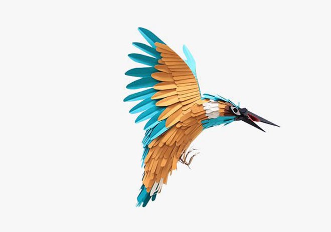 green design, eco design, sustainable design, paper sculptures, Diana Beltran Herrera, paper birds, Hanni Bkartlaid